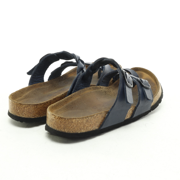 Aerothotic Viking Irenic Strappy Slide Vegan Leather Sandals Women EU 37 Blue - Picture 10 of 15